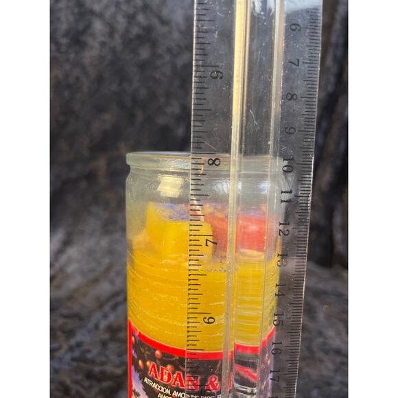 Red and Yellow Adam and Eve Attraction 7-Day Spiritual Candle - Picture 5 of 5